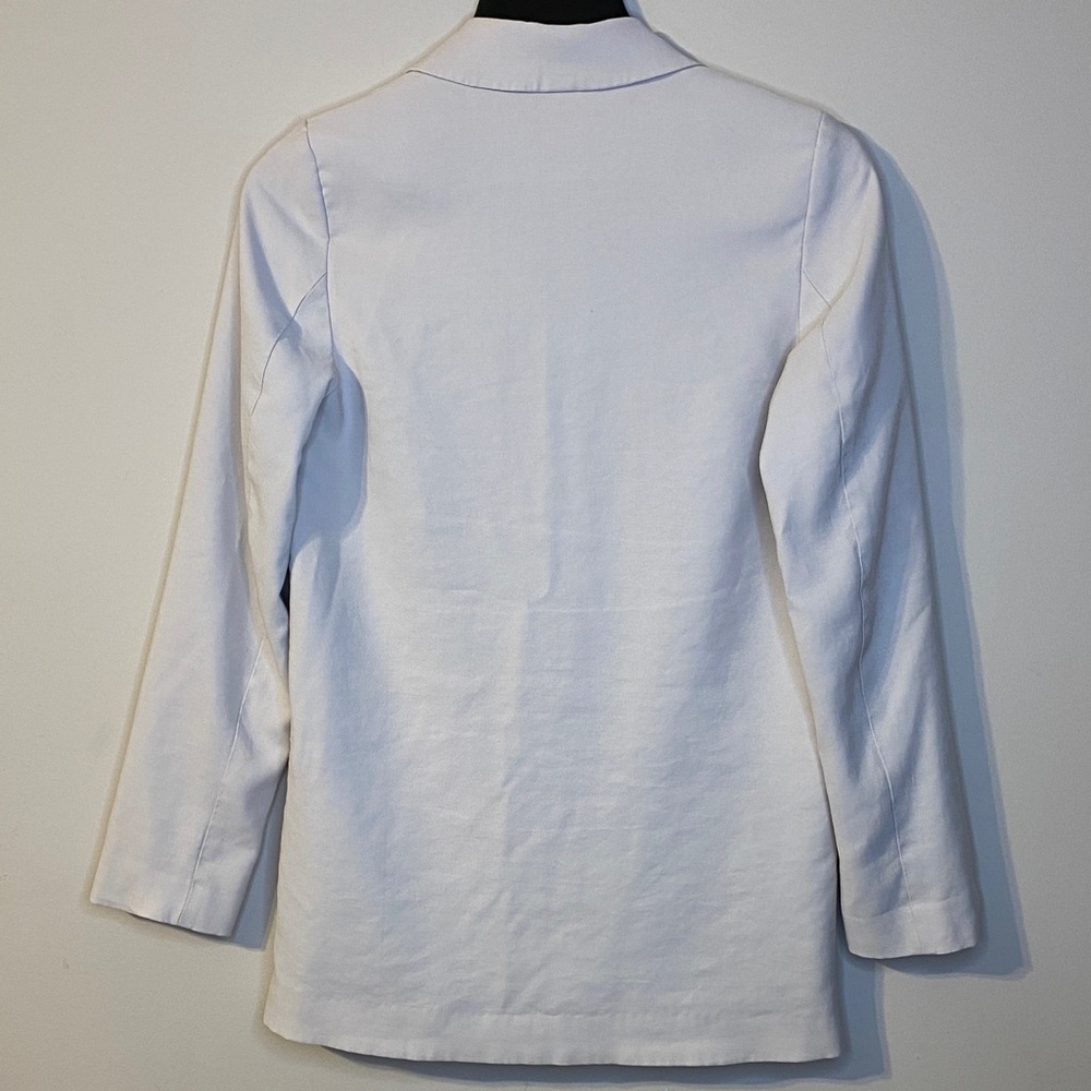 H&M Elegant Cream Women's Blazer Size XS - Picture 5 of 6
